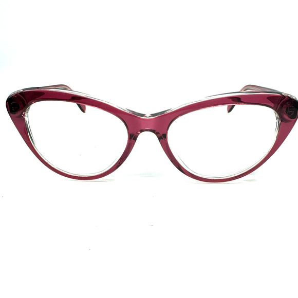Maui Jim Italy KALANI MJ818-52C 54-19-140 Pink Crystal Sunglasses Frame H11406
